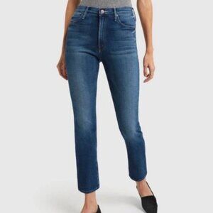 Mother The Mid Rise Dazzler Jeans Ankle in Satisfaction Guaranteed Wash Size 28
